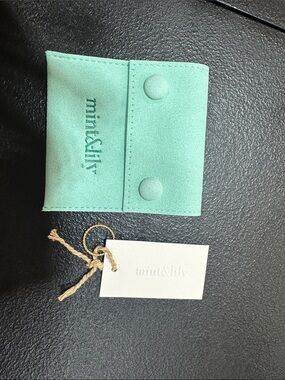 mint&lily Turquoise Jewelry Ring Pouch